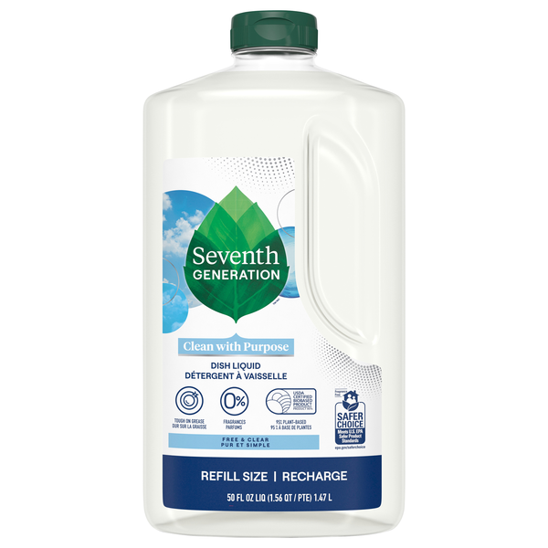 Seventh Generation Free & Clear Liquid Dish Soap