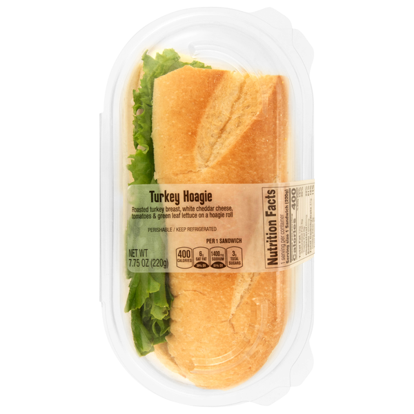 Hannaford Deli Turkey Hoagie
