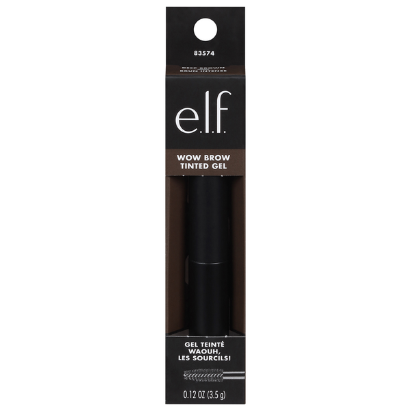 Save on e.l.f. Wow Brow Tinted Gel Deep Brown 83574 Order Online Delivery Giant