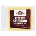 Pineland Farms Aged 2 Years Reserve White Cheddar Cheese Block