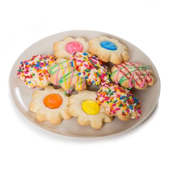 Stop & Shop Bakery Rainbow Cookies Platter with Jimmies