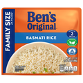 Ben's Original Microwave Ready Rice White Basmati Family Size