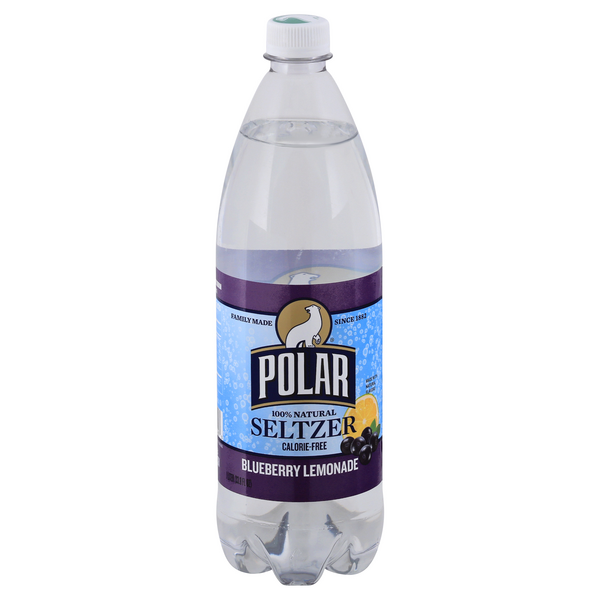 Save on Polar Seltzer Water Blueberry Lemonade 100 Natural Calorie