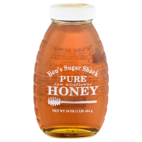 Ben's Sugar Shack Pure Raw Wildflower Honey