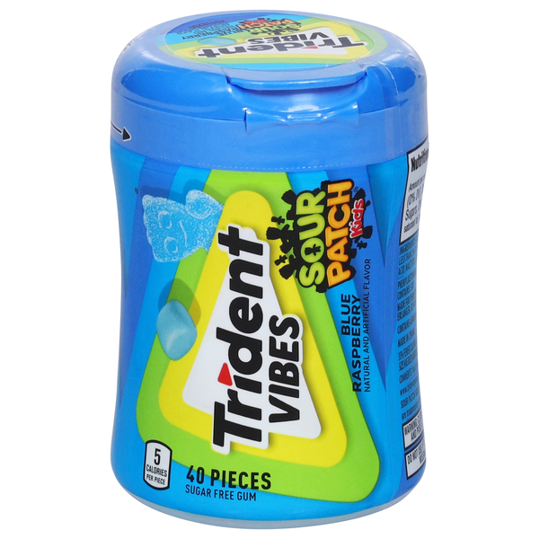 Trident Sour Patch Kids Blue Raspberry Gum