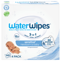 WaterWipes Sensitive+ 99.9% Water Based Newborn & Baby Wipes 60 ct ea 4 pk