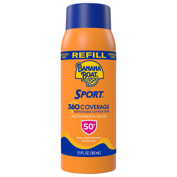 Banana Boat Sport 360 Coverage Sunscreen Refill SPF 50+