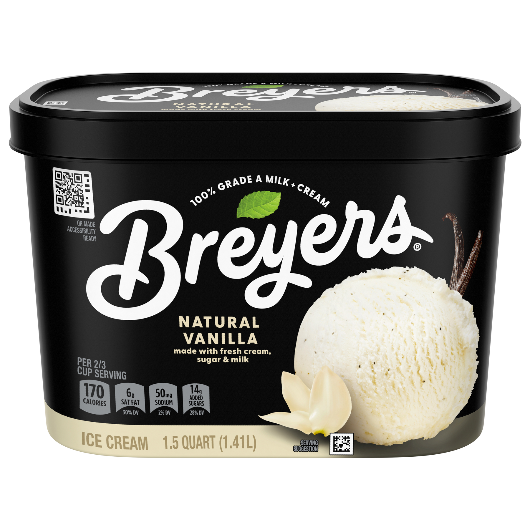 Breyers Breyers Ice Cream Natural Vanilla