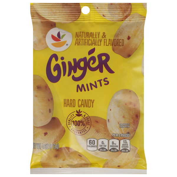 Stop & Shop Ginger Mints Hard Candy