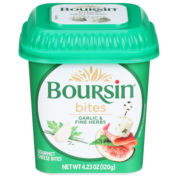 Boursin Garlic & Fine Herbs Gourmet Style Cheese Bites