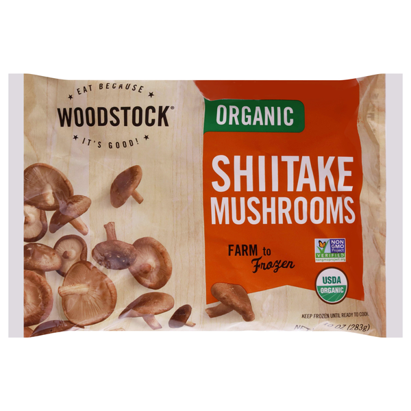 Woodstock Organic Shiitake Mushrooms Frozen
