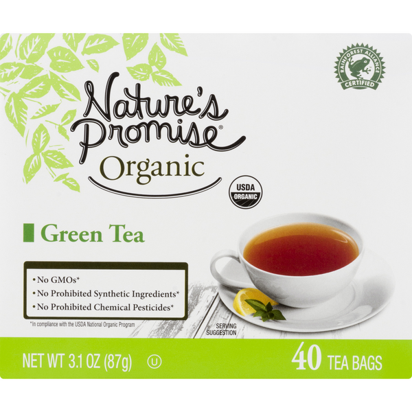 Nature's Promise Organic Green Tea Bags