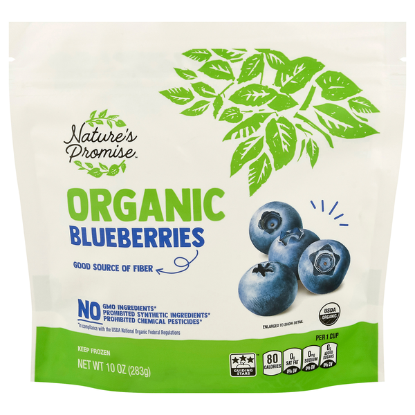 Nature's Promise Organic Blueberries Frozen