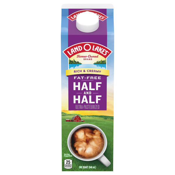 Land O Lakes Fat Free Half & Half