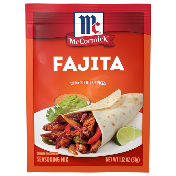 McCormick Fajita Seasoning Mix Packet