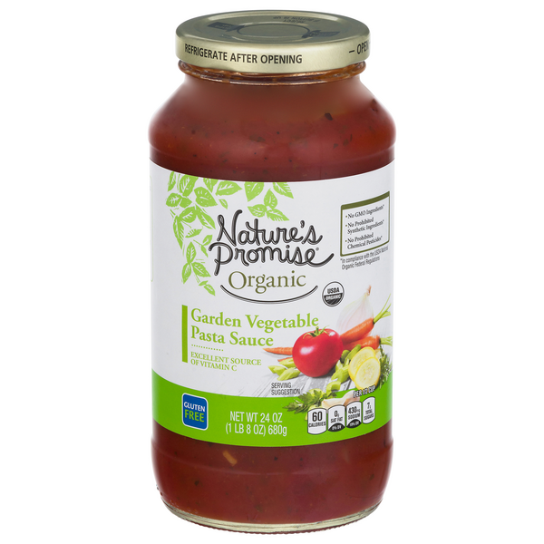 Nature's Promise Organic Garden Vegetable Pasta Sauce