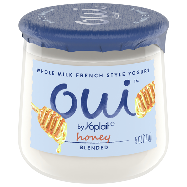 Oui by Yoplait Whole Milk Blended Honey French Style Yogurt
