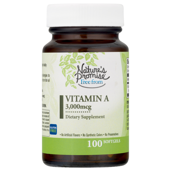 Save on Nature's Promise Vitamin A 3,000mcg Softgels Gluten Free Order Online Delivery Stop & Shop