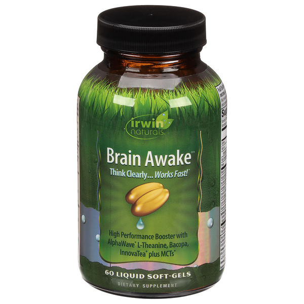 Irwin Naturals Brain Awake Liquid Soft Gels