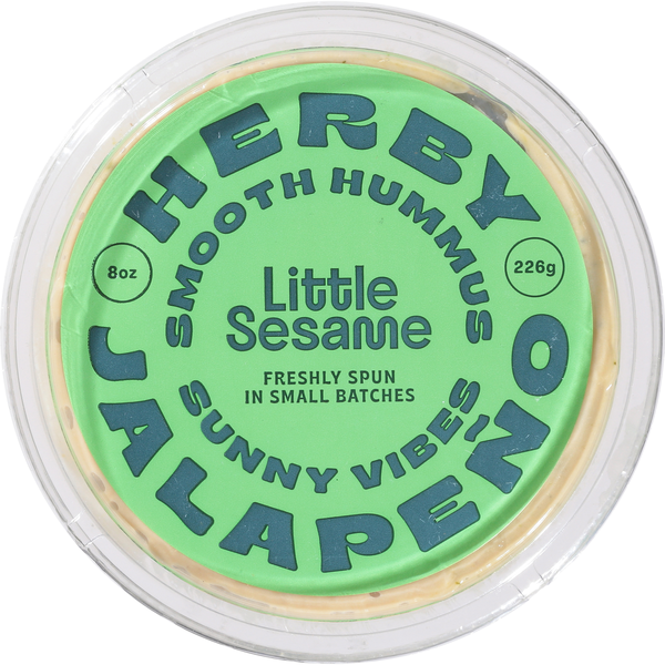 Little Sesame Herby Jalapeno Smooth Hummus