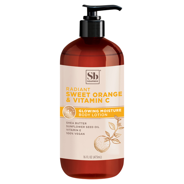 Save on Soapbox Radiant Sweet Orange & Vitamin C Body Lotion Pump Order