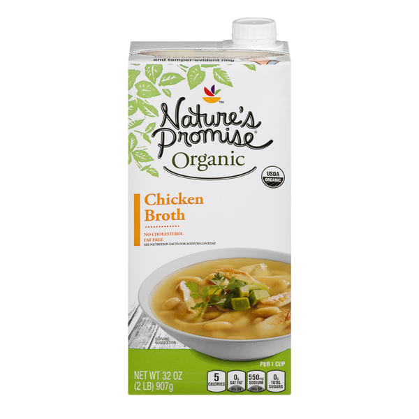 Nature's Promise Organic Fat Free Chicken Broth