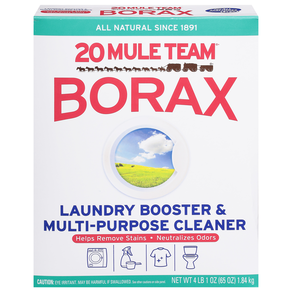 20 Mule Team Borax Detergent Booster & Multi-Purpose Cleaner Powder