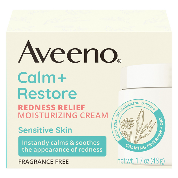 aveeno face calm restore hydrating night cream