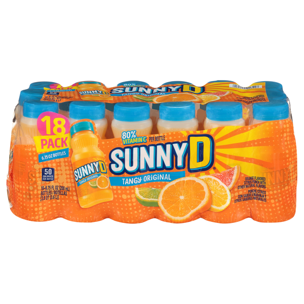 Sunny D Tangy Citrus Punch Original - 18 pk