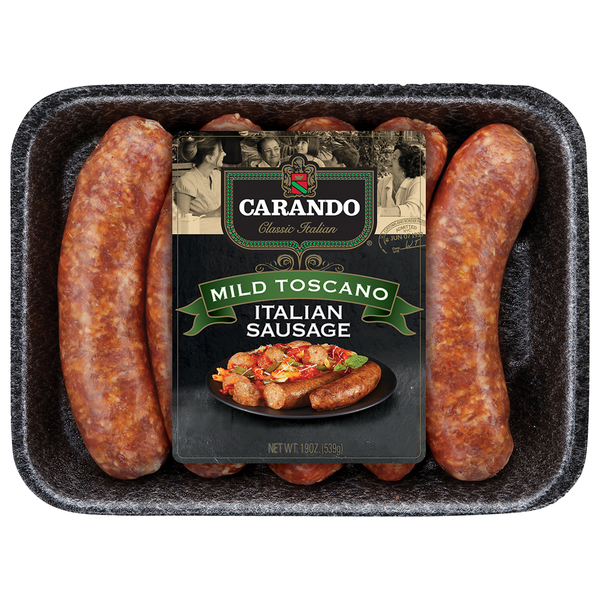 Carando Mild Toscano Recipe Italian Sausage - 5 ct