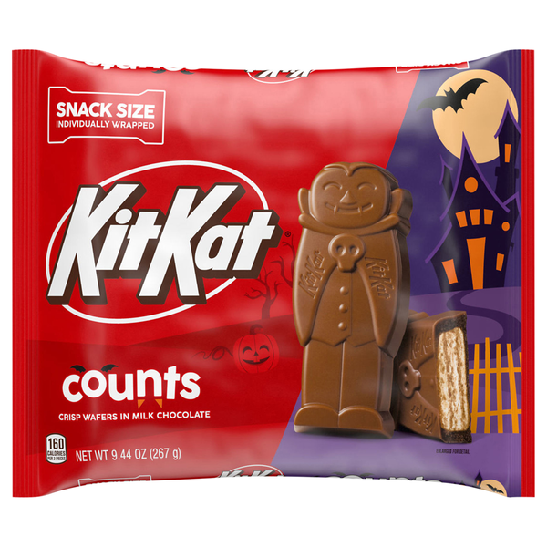 KIT KAT Counts Milk Chocolate Wafer Halloween Candy