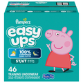 Pampers Easy Ups Girls 5T-6T My Little Pony Training Underwear 41+ lb