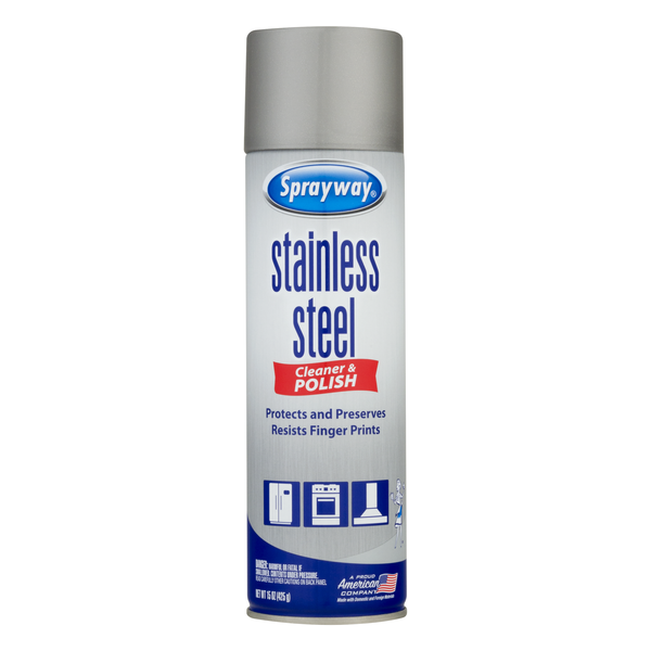 Sprayway Stainless Steel Cleaner & Polish Aerosol