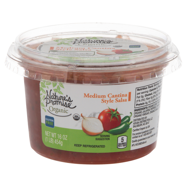 Nature's Promise Organic Medium Cantina Style Salsa