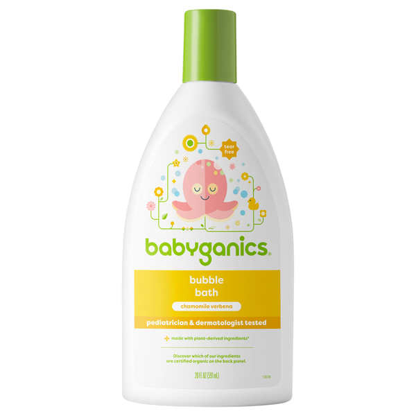 BabyGanics Bubble Bath Chamomile Verbena