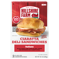 Hillshire Farm Italiano Ciabatta Deli Sandwiches - 2 ct Frozen