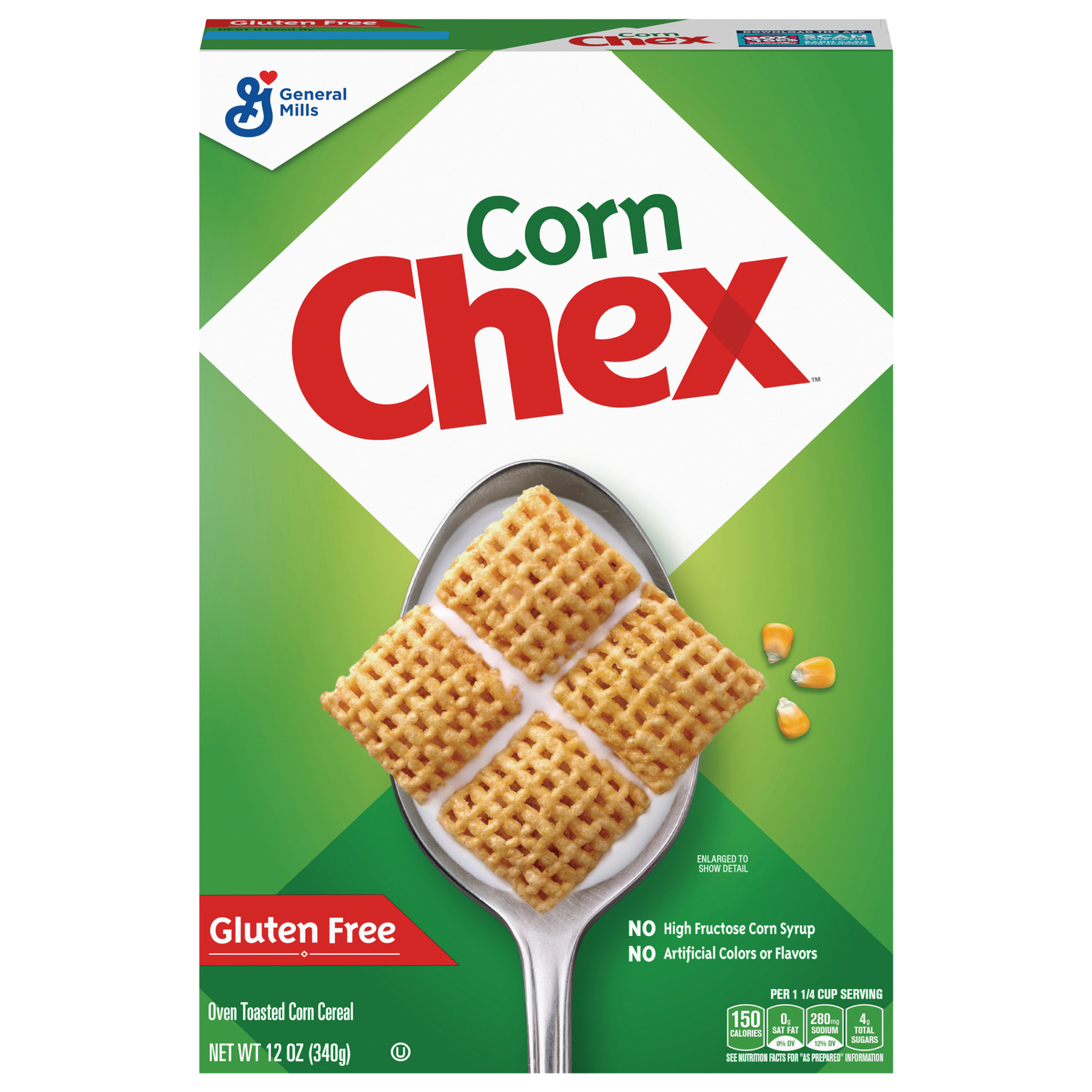 Chex General Mills Corn Chex Cereal Gluten Free