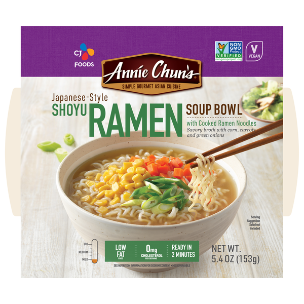 Annie Chun's Asian Cuisine Japanese-Style Shoyu Ramen Soup Bowl