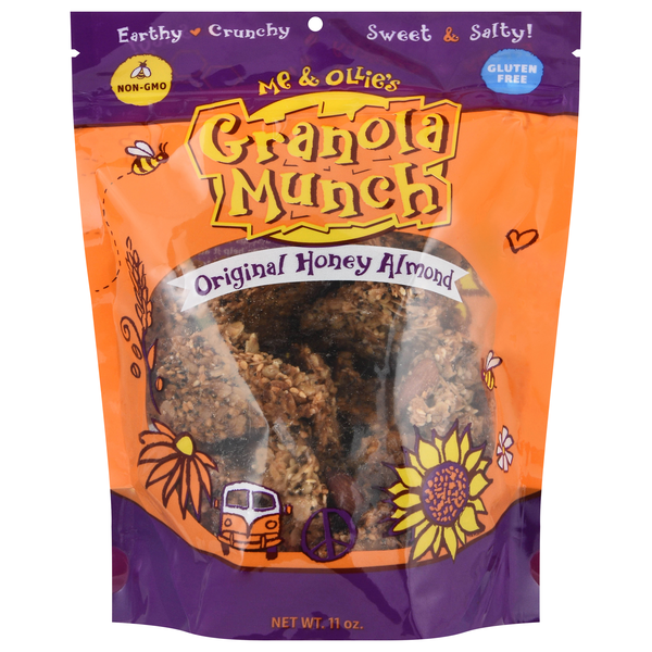 Me & Ollie's Gluten Free Original Honey Almond Granola Munch