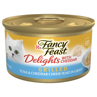 Fancy Feast Delights with Cheddar Grilled Tuna Wet Cat Food