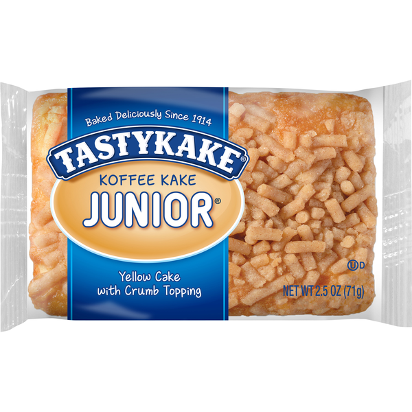 Tastykake Junior Koffee Kake with Crumb Topping
