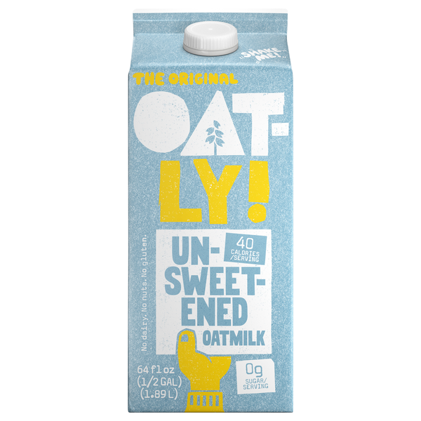 Oatly Original Unsweetened Oatmilk