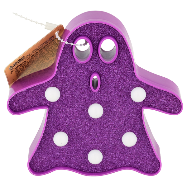 Shawshank LEDz Halloween Purple Ghost Marquee Decorations