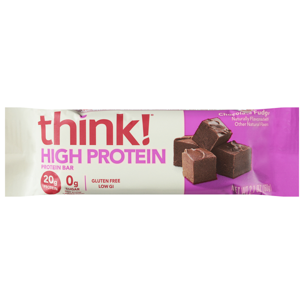 think! Gluten Free Chocolate Fudge 20g High Protein Bar