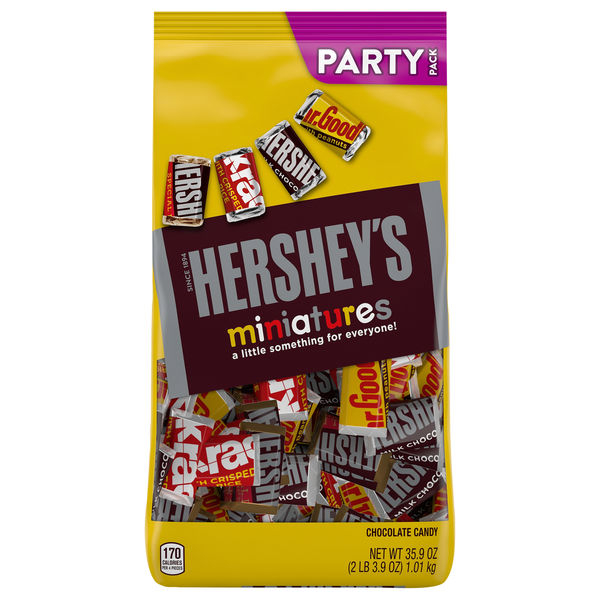 Hershey's Chocolate Candy Assortment Miniatures Party Pack