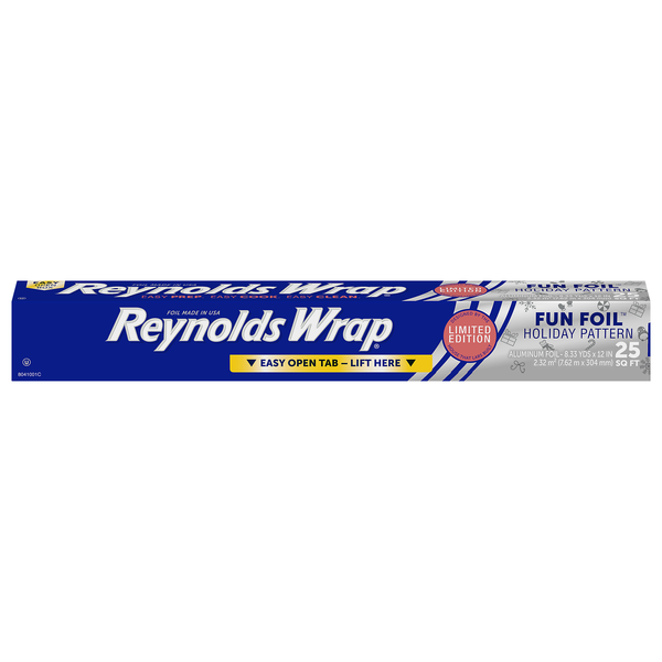 Reynolds Wrap Holiday Pattern Fun Foil