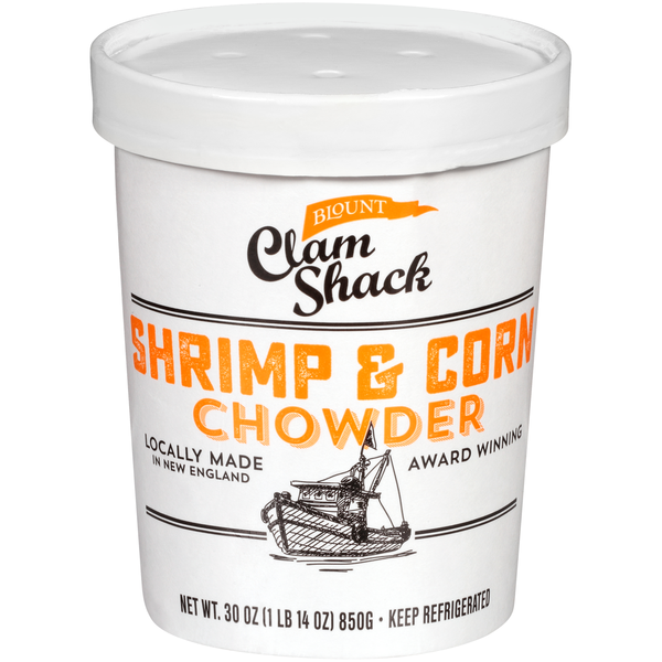 Blount Clam Shack Shrimp & Corn Chowder Soup Refrigerated