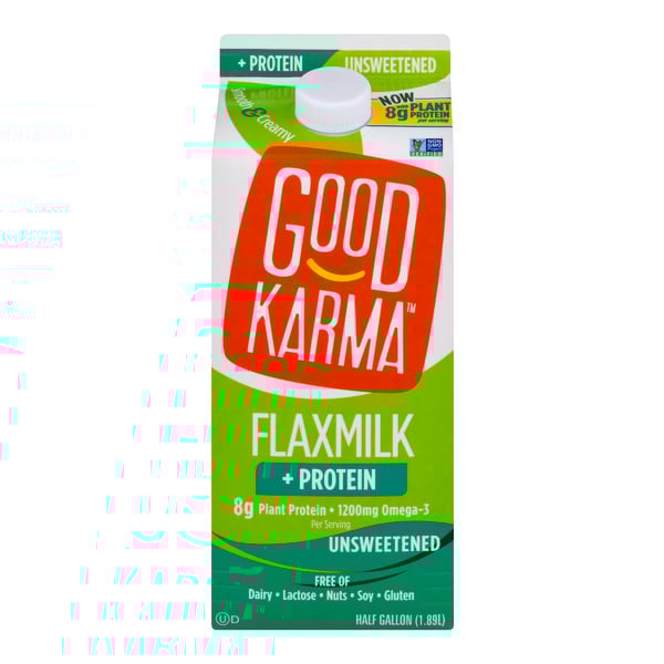 Save on Good Karma Protein Flax Milk Unsweetened Vegan Order Online