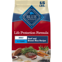 Blue Buffalo Natural Life Protection Beef & Brown Rice Adult Dry Dog Food