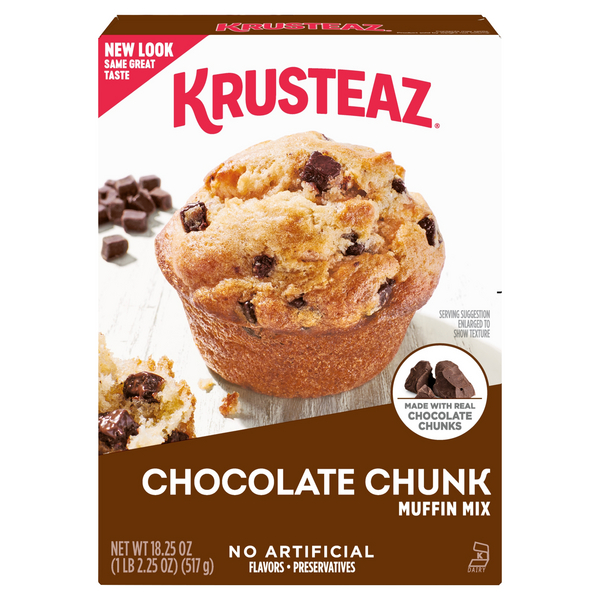 Save on Krusteaz Muffin Mix Chocolate Chunk Order Online Delivery GIANT